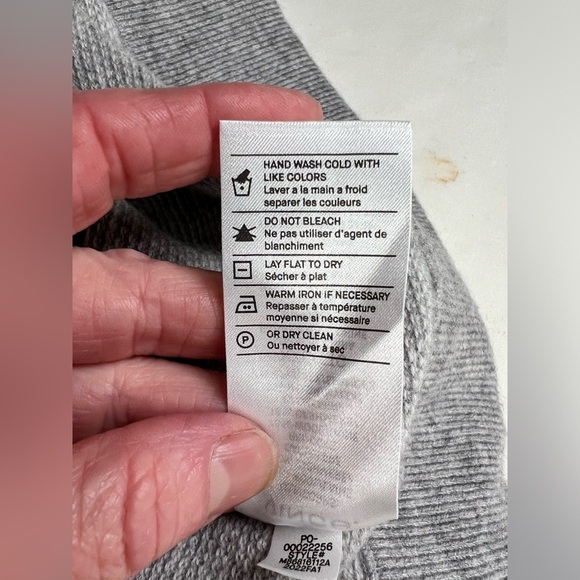 VINCE Men’s light gray wool Cashmere blend crew neck sweater size XXL. - Picture 11 of 13